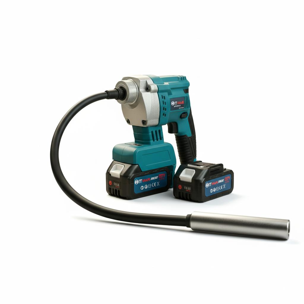 Hitman 62V akumulátorový vibrátor na betón