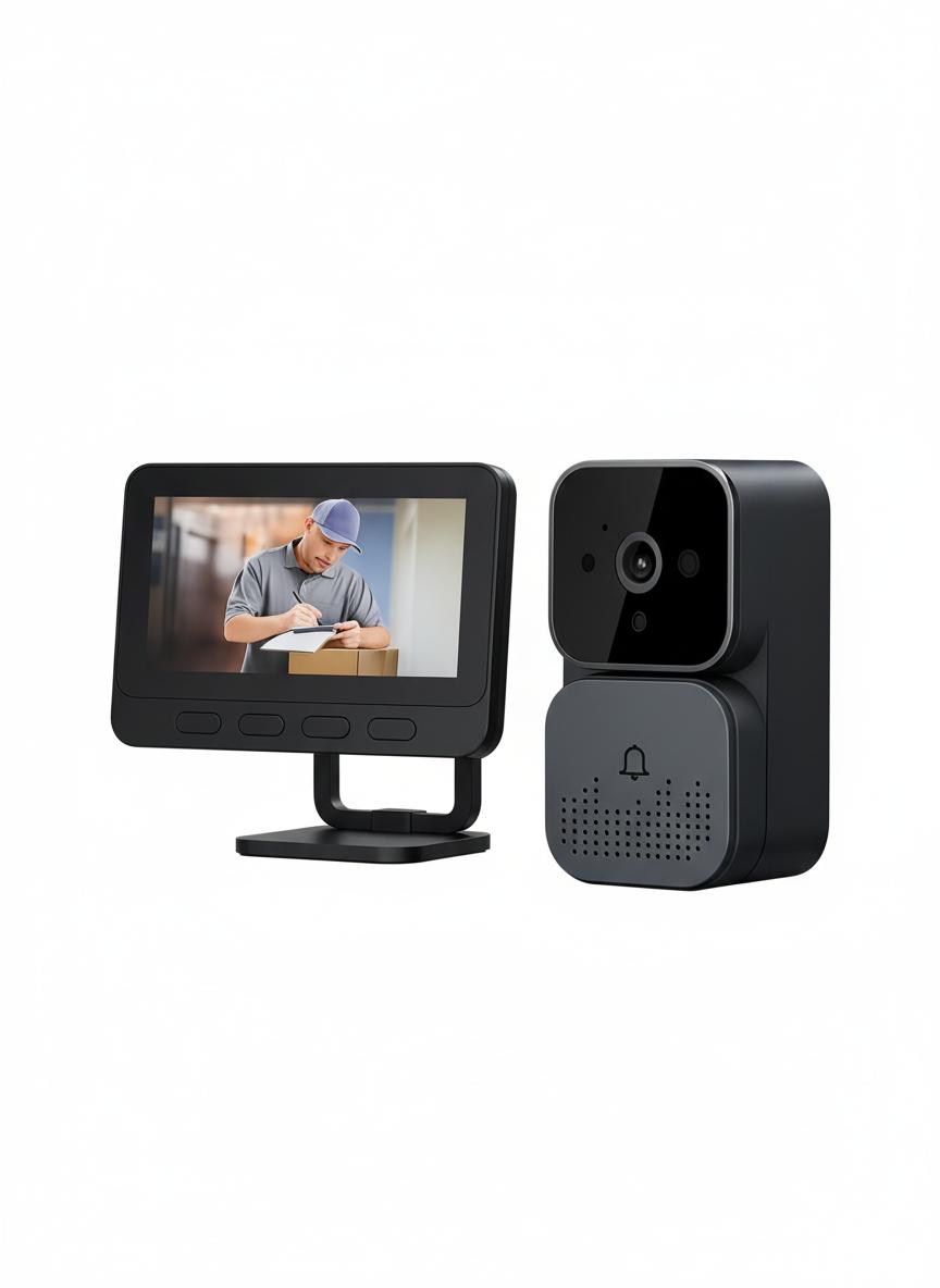 Inteligentný bezdrôtový videovrátnik s LCD displejom