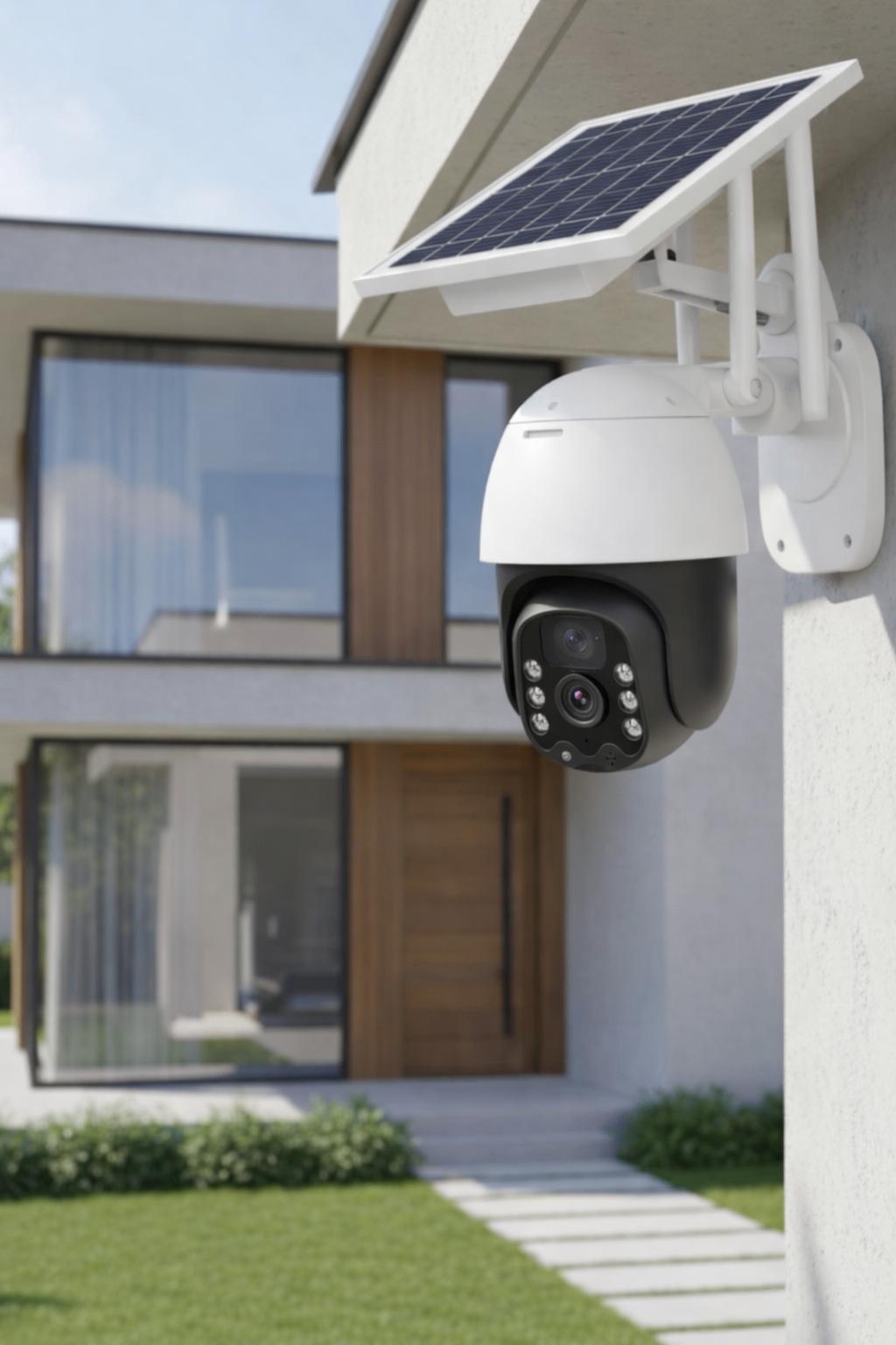 Solárna 4K WiFi kamera V380 Pro